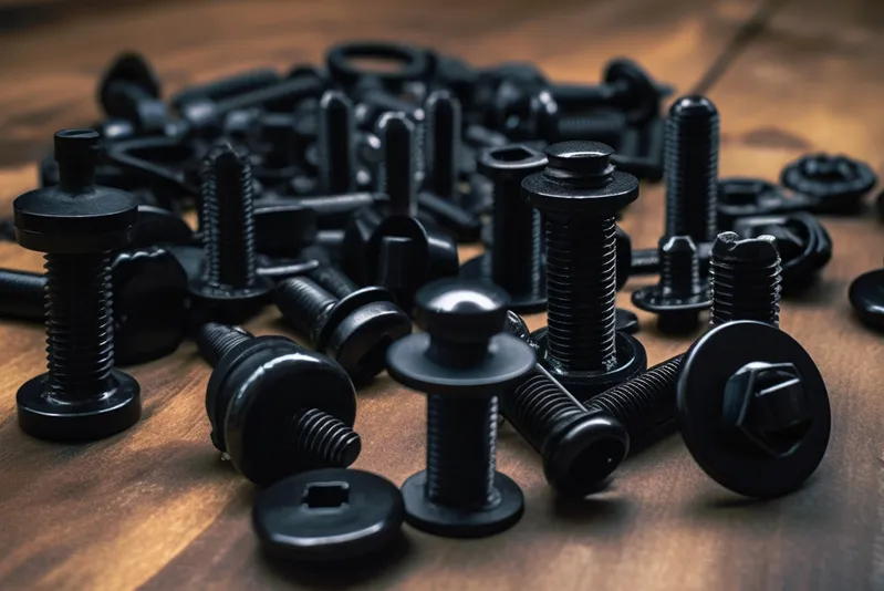 Black Carriage Bolts